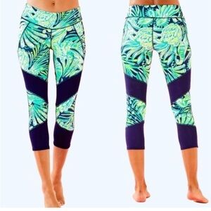 Lilly Pulitzer Luxletic Theah Weekender Crop Leggings